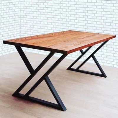 میز چوب وفلز